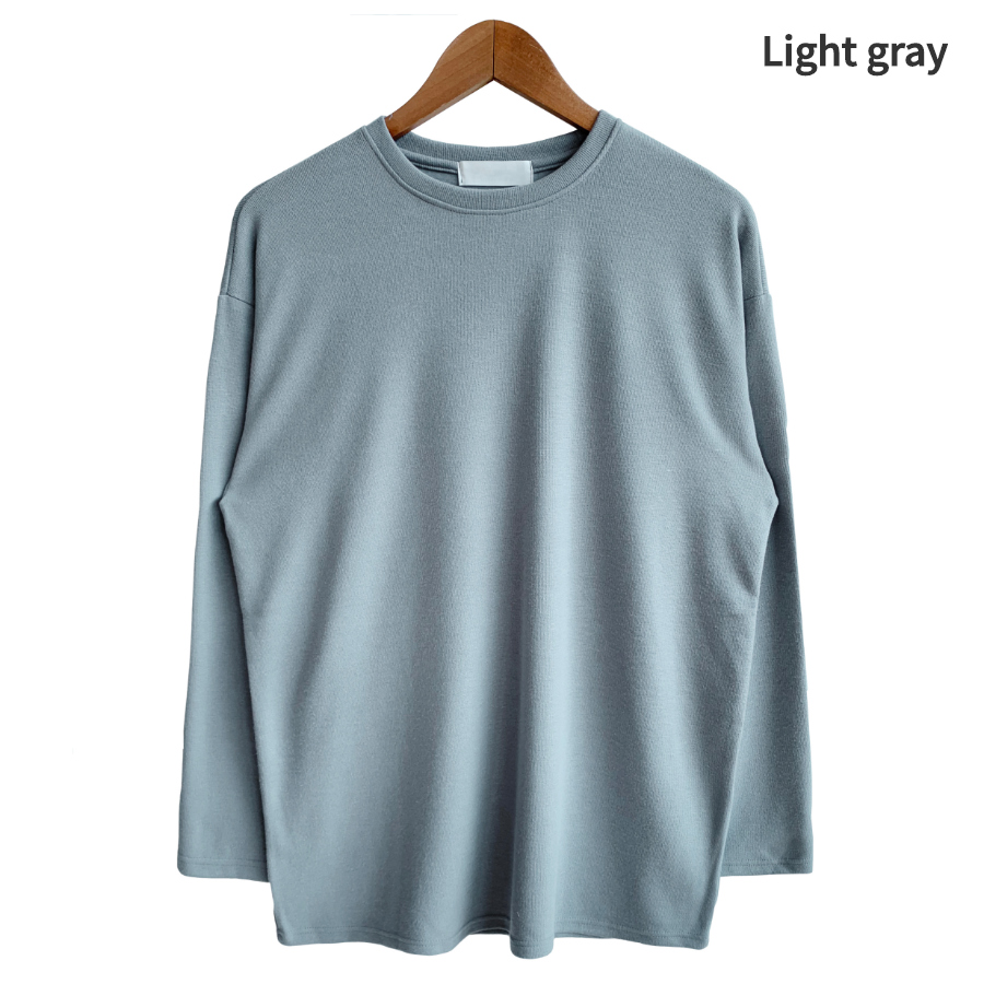 long sleeved tee color image-S4L8
